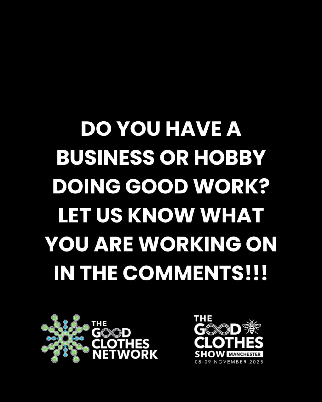 Instagram post from thegoodclothesshow. This post is in position 6.